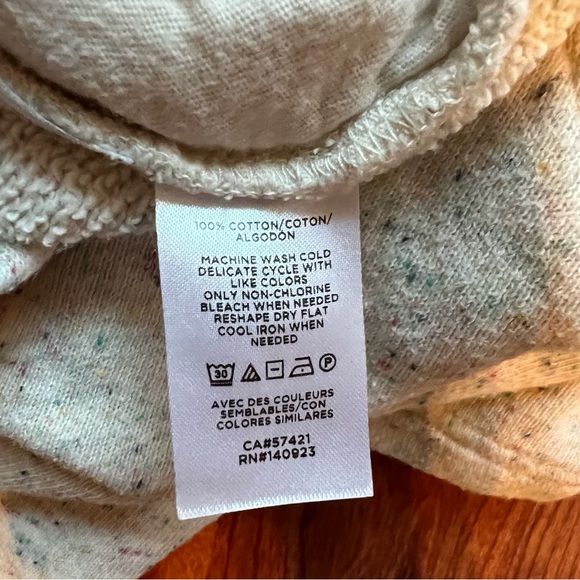 Lou & Grey Loft cream shorts - size Medium - Picture 3 of 5